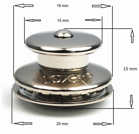 Zaczepy paska Strap Lock LOXX Music Box Nickel