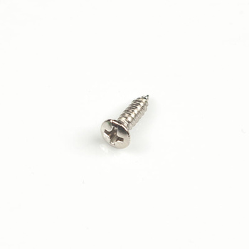 Wkręt srebrny montażowy 3x12mm GuitarTECH