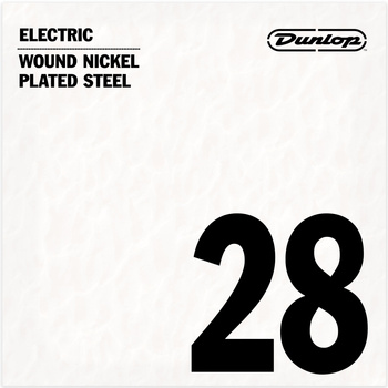 Struna Dunlop Nickel-Plated Electric Guitar Single String .028 DEN28