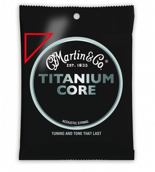 Struna E1 Martin Acoustic Titanium Core .012 (41M12SST)