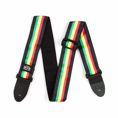 Pasek gitarowy Dunlop Bob Marley Stripes BOB10
