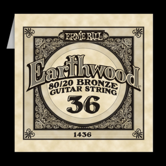 Struna .036 owijana Ernie Ball Earthwood 80/20 Bronze Acoustic (1436)