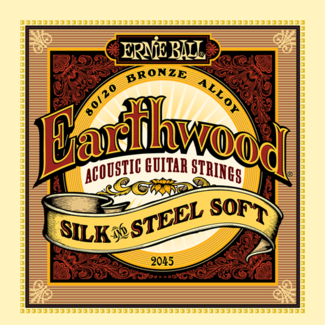 Struny Ernie Ball Earthwood Silk&Steel Soft Acoustic 80/20 Bronze 11-52 (2045)