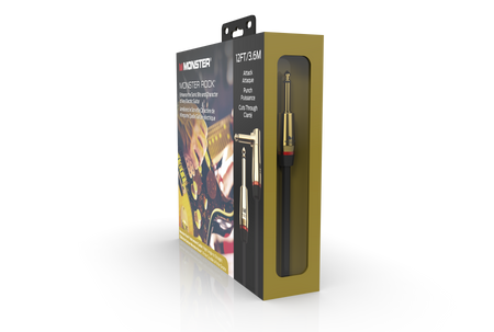 Kabel gitarowy Monster Cable Prolink ROCK 3,6m kątowy