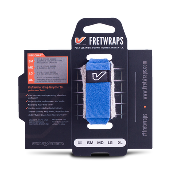 Opaska tłumiąca Gruv Gear Fretwraps Small niebieska