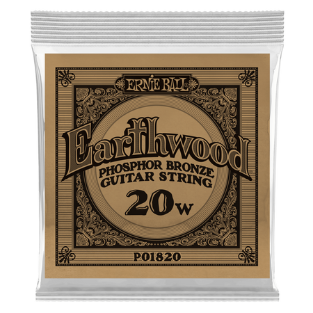 Struna .020 owijana Ernie Ball Earthwood Phosphor Bronze Acoustic (1820)