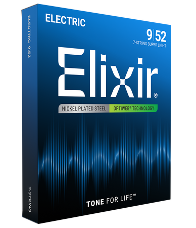 Struny Elixir OptiWeb 9-52 7-String Super Light (19007)