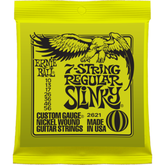 Struny Ernie Ball 7-string Regular Slinky  Nickel Wound 10-56 (2621)