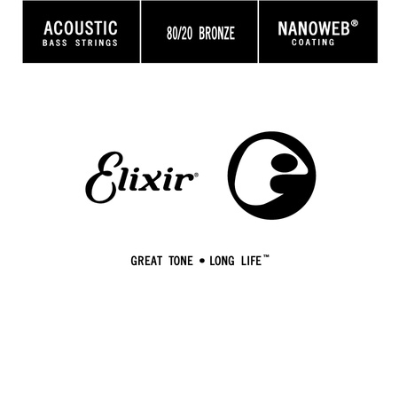Struna Elixir NanoWeb Acoustic Bass .100 owijana (15800)