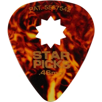 Kostka gitarowa Cleartone STAR PICKS Tortoise Shell 0.46mm