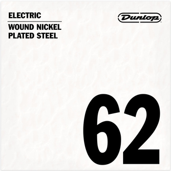 Struna Dunlop Nickel-Plated Electric Guitar Single String .062 DEN62