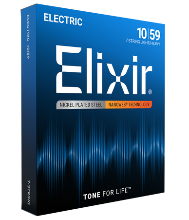 Struny Elixir NanoWeb 10-59 7-String Light/Heavy (12074)