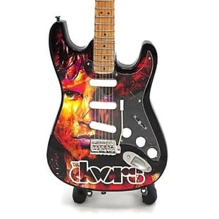 Miniaturowa gitara The Doors Jim Morrison Tribute Strat