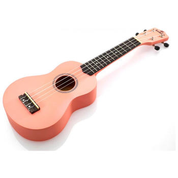 Ukulele sopranowe Koki'o różowe z pokrowcem U-LLI-PK