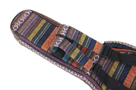 Pokrowiec piankowy Etnic Stripes na ukulele koncertowe
