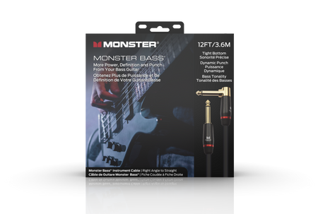 Kabel gitarowy Monster Cable Prolink BASS 3,6m kątowy
