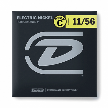 Struny Dunlop Electric Medium Extra Heavy Nickel Wound 11-56 Drop C (DEN1156DC)