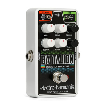 Electro Harmonix Nano Battalion Bass Preamp & Overdrive