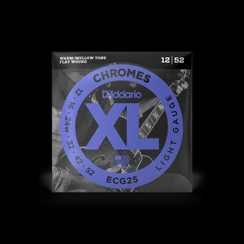 Struny D'Addario Chromes Light 12-52 ECG25