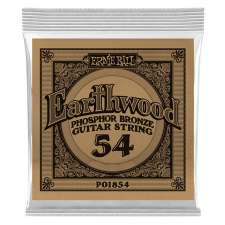 Struna .054 owijana Ernie Ball Earthwood Phosphor Bronze Acoustic (1854)
