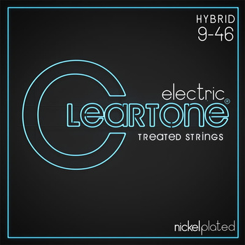 Struny Cleartone Electric Nickel Plated Hybrid 9-46