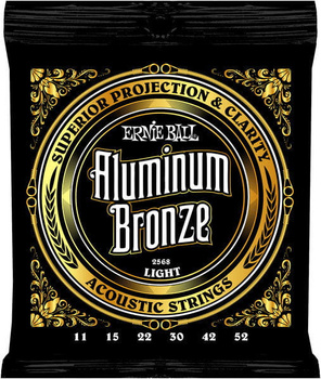 Struny Ernie Ball Aluminium Bronze Light 11-52 (2568)