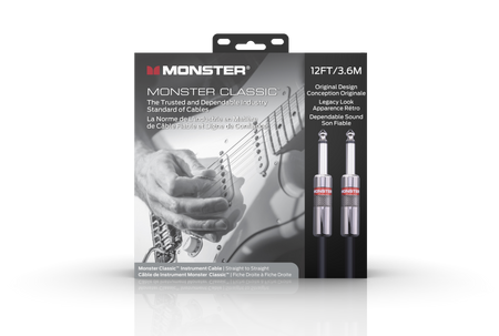 Kabel gitarowy Monster Cable Prolink CLASSIC 3,6m prosty