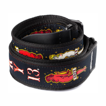 Pasek do gitary Dunlop Lucky 13 Love/Hate D38-23LH