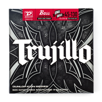 Struny Dunlop Stainless Steel Bass Icon Series Trujillo 5 45-130 RTT45130T