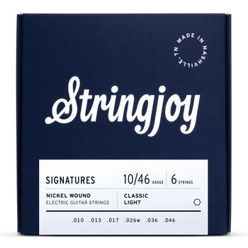Struny do gitary elektrycznej Stringjoy SIGNATURES 10-46 (NW1046)
