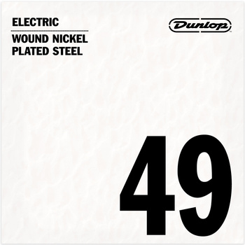 Struna Dunlop Nickel-Plated Electric Guitar Single String .049 DEN49