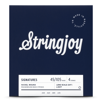 Stringjoy BA45105LS struny do gitary basowej niklowane 45-105 4-str