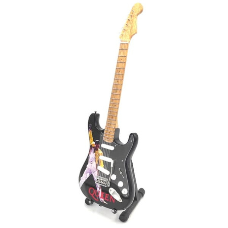 Miniaturowa gitara Queen Tribute Freddy Mercury Strat