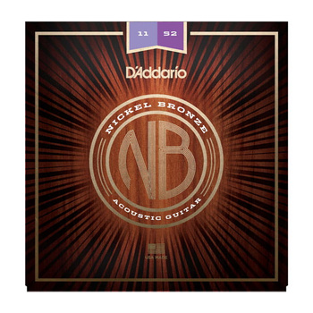 Struny D'Addario Nickel Bronze 11-52
