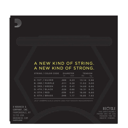 Struny D'Addario NYXL0946 Electric 9-46