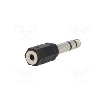Adapter Jack 6,35mm na Jack 3,5mm stereo