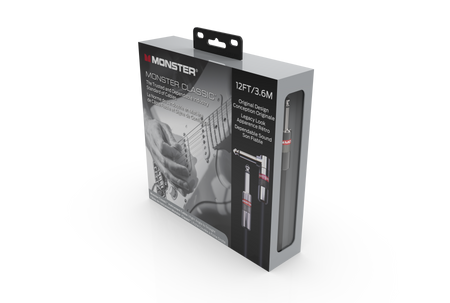 Kabel gitarowy Monster Cable Prolink CLASSIC 3,6m kątowy