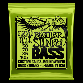 Struny Ernie Ball Regular Slinky Bass  Nickel Wound 50-105 (2832)