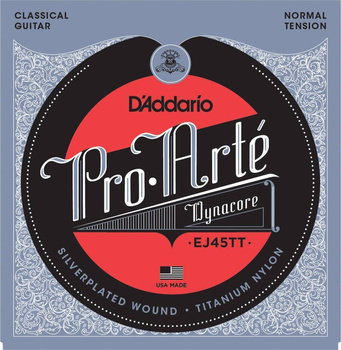 Struny D'Addario EJ45TT Pro-Arte Dynacore Normal Tension
