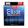 3PACK Struny Elixir NanoWeb 10-46 Light NEW (16567)