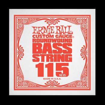 Struna .115 do gitary basowej Ernie Ball Bass Roundwound 1615