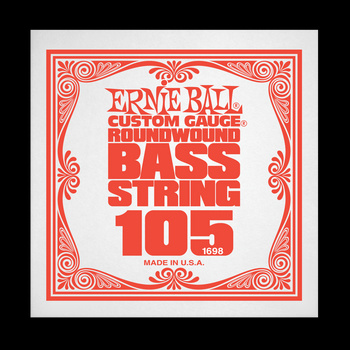 Struna .105 do gitary basowej Ernie Ball Bass Roundwound 1698