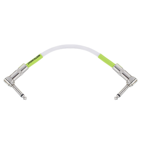 Przewód do łączenia efektów Ernie Ball Angle Patch White 15cm (6051)