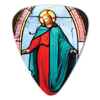 Kostka gitarowa Grover Allman Christian Stained Glass .80mm