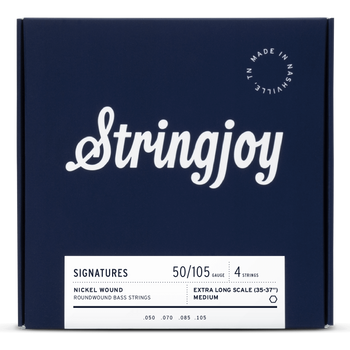 Stringjoy BA50105XL struny do gitary basowej niklowane 50-105 4-str Extra Long