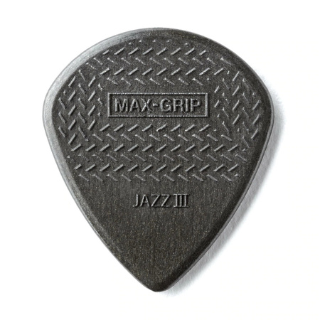 Kostka gitarowa Dunlop Jazz III Max Grip Carbon (471R3C)