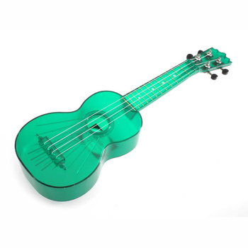 Ukulele sopranowe Koki'o transparentne zielone U-PLAS-TGN