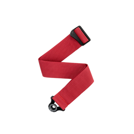 Pasek do gitary D'Addario Auto Lock blokowany Polypro Red (PWSAL401)