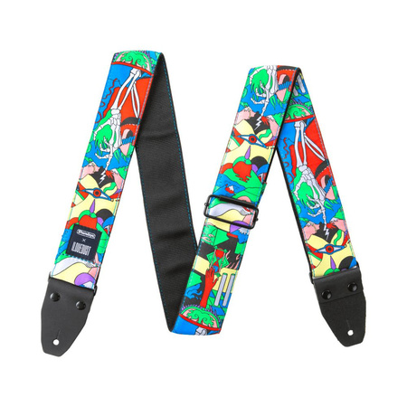 Pasek do gitary żakardowy Dunlop I LOVE DUST ILD09