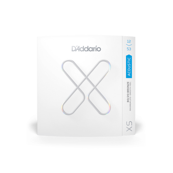 Struny D'Addario XS Coated 80/20 Bronze Light 12-53 XSABR1253